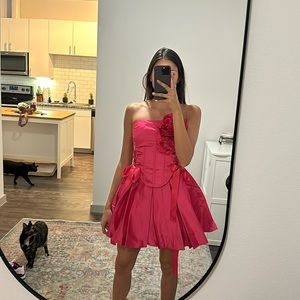 Pink dress